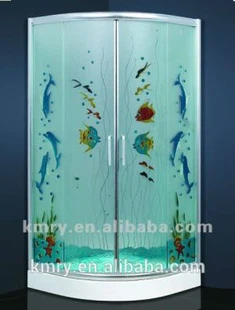 Offset Quadrant rennibrautargler sturtuklefa, króm áferð (KC6009b)