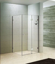 Lömuð rétthyrnd sturtuhýsing