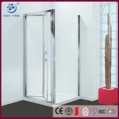 Tvífalt sturtuklefa kostnað fellt burt sturtuhurðir