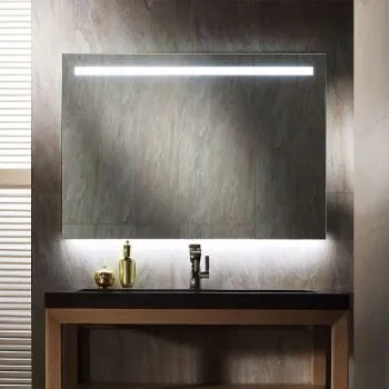 LED förðunarspegill með Bluetooth